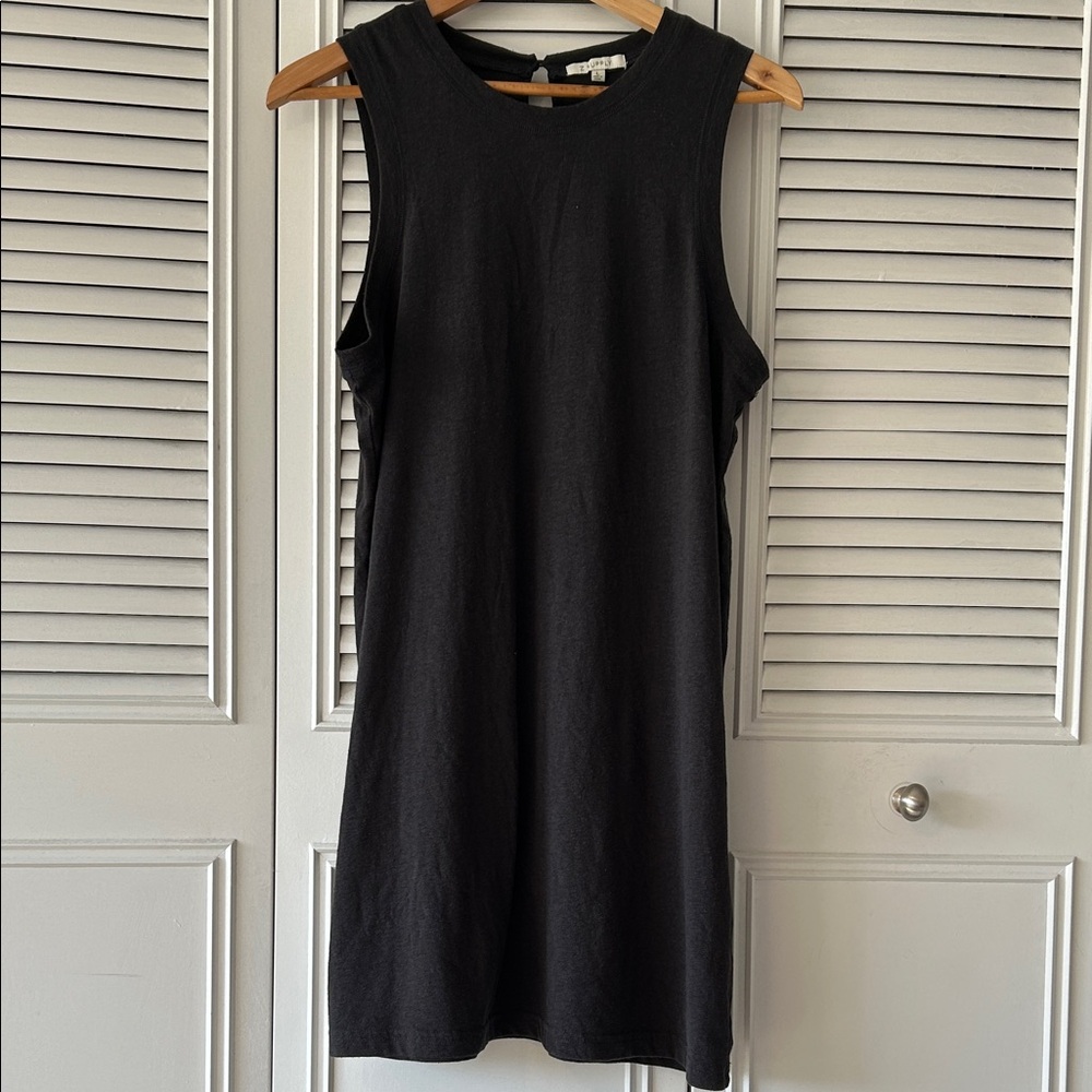 Black tank dress